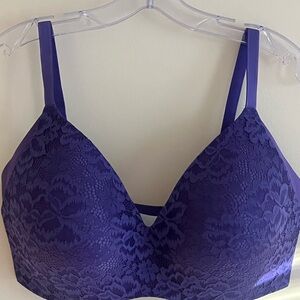 KNIX LACE WINGWOMAN BRA  PERIWINKLE - NWT - 8